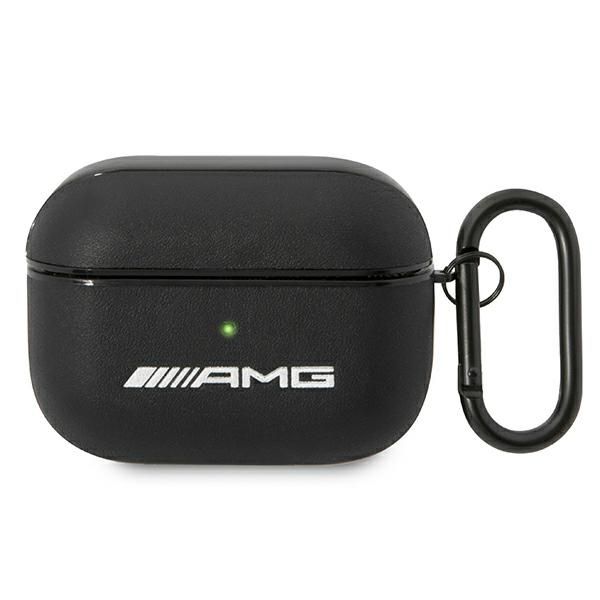 Coque AMG AMAPSLWK AirPods Pro cover black Leather