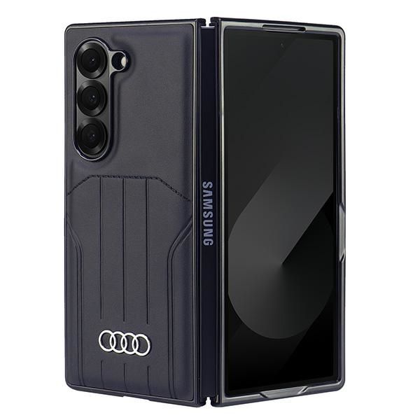 Coque Audi Synthetic Leather MagSafe Z Fold6 F956 black hardcase AU-TPUPCMFold6-Q5/D1-BK
