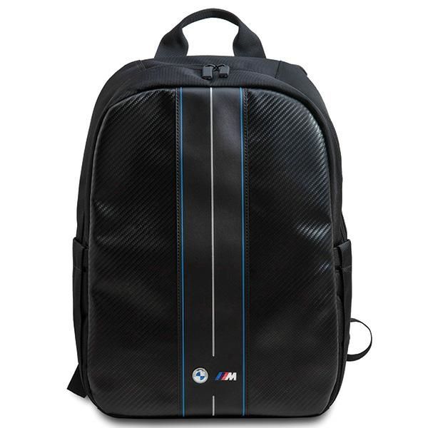 Sac à dos BMW BMBP15COMSCAKL 16" noir Carbon Bleu Stripes