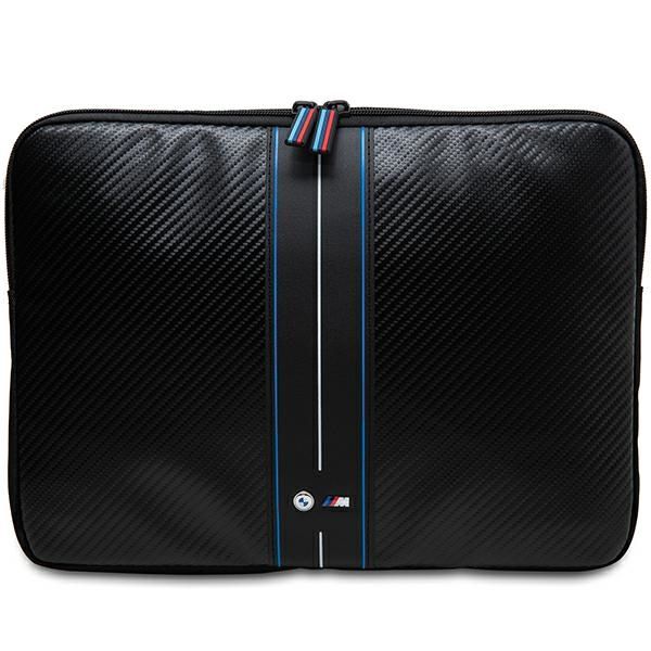 Housse BMW BMCS16COMSCAKL 16" noir Carbon Bleu Stripes
