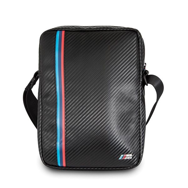 Sac BMW BMTB8MCPBK Tablet 8" noir Carbon / Tricolor Stripe
