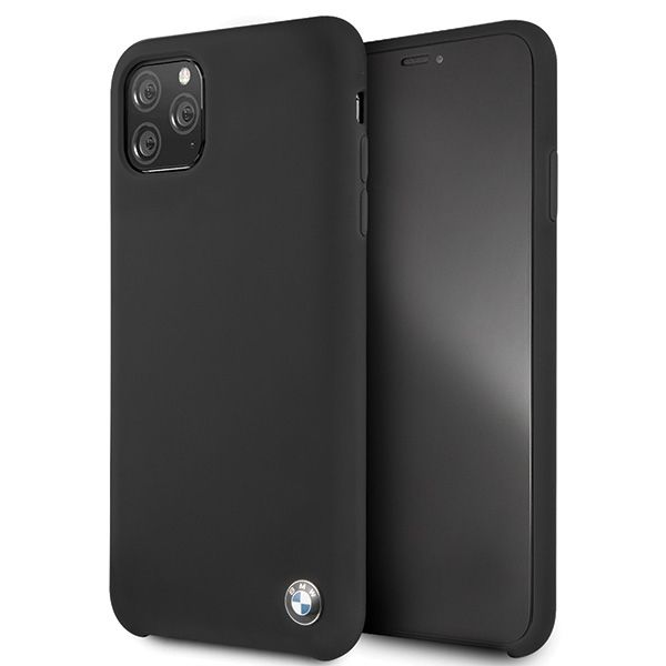 Coque Etui hardcase BMW BMHCN65SILBK iPhone 11 Pro Max black Silicone