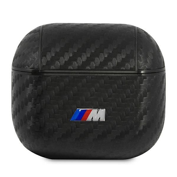 Coque BMW BMA3WMPUCA AirPods 3 cover black PU Carbon M Collection