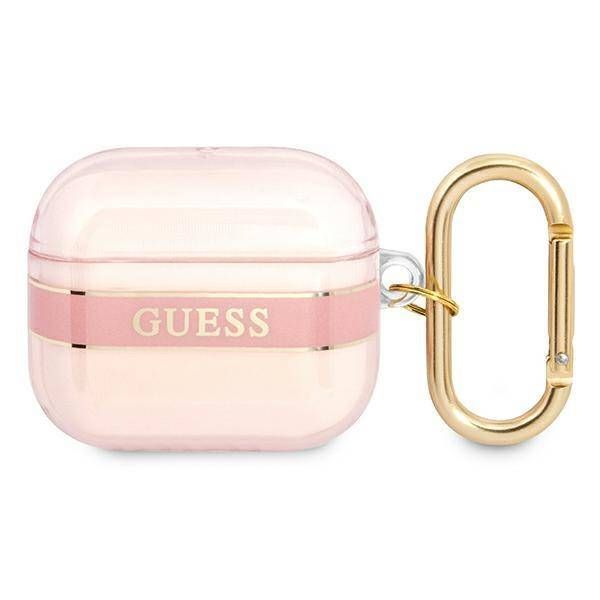 Case Guess GUA3HHTSP AirPods 3 cover pink Strap Collection