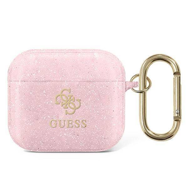 Case Guess GUA3UCG4GP AirPods 3 pink Glitter Collection