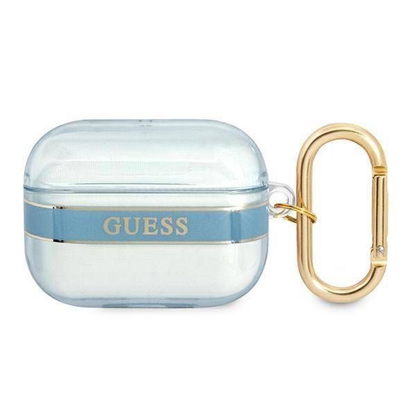 Case Guess GUAPHHTSB AirPods Pro blue Strap Collection