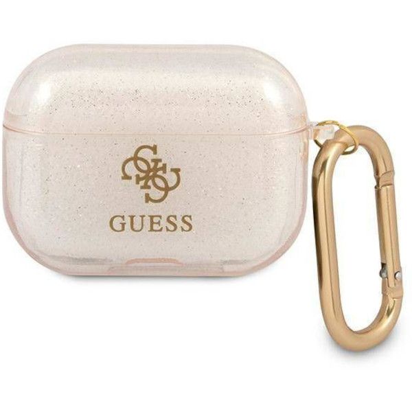 Coque Guess GUAPUCG4GD AirPods Pro or Glitter Collection