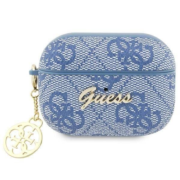 Case Guess GUAP2G4GSMB AirPods Pro 2 (2022/2023) blue 4G Charm Collection