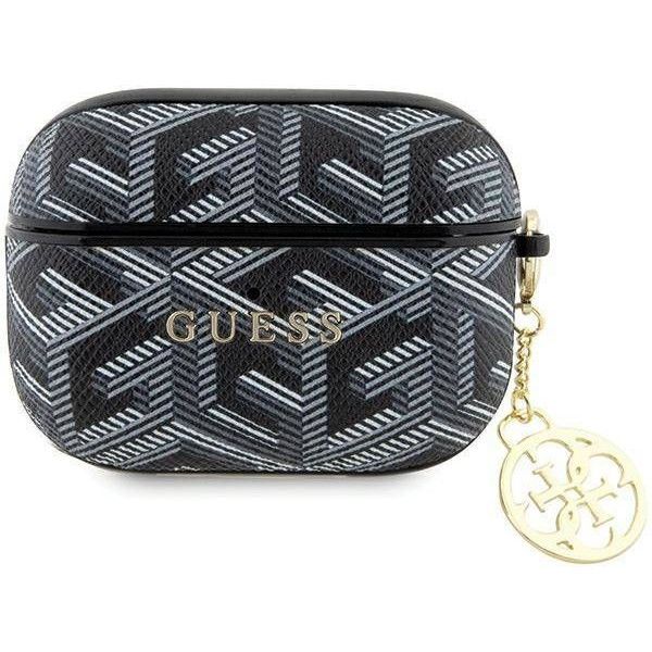 Coque Guess GUAPPGCE4CK AirPods Pro noir GCube Charm