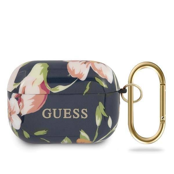 Case Guess GUACAPTPUBKFL03 AirPods Pro blue N.3 Flower Collection
