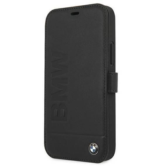 Case BMW iPhone 12 mini 5,4" black book Signature