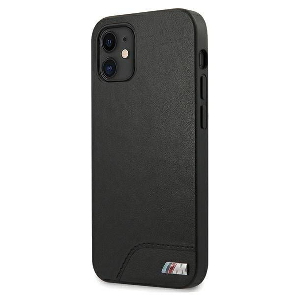 Case BMW iPhone 12 mini 5,4" black hardcase M Collection Smooth PU