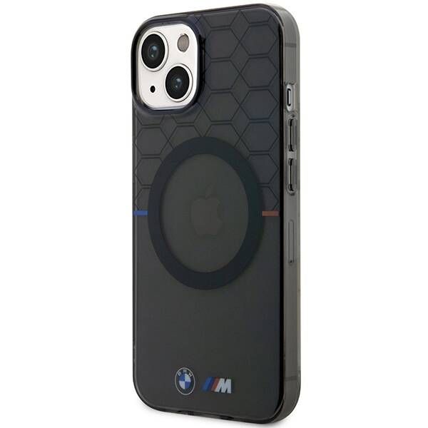 Coque iPhone 13/14  15 6.1" gris Pattern MagSafe
