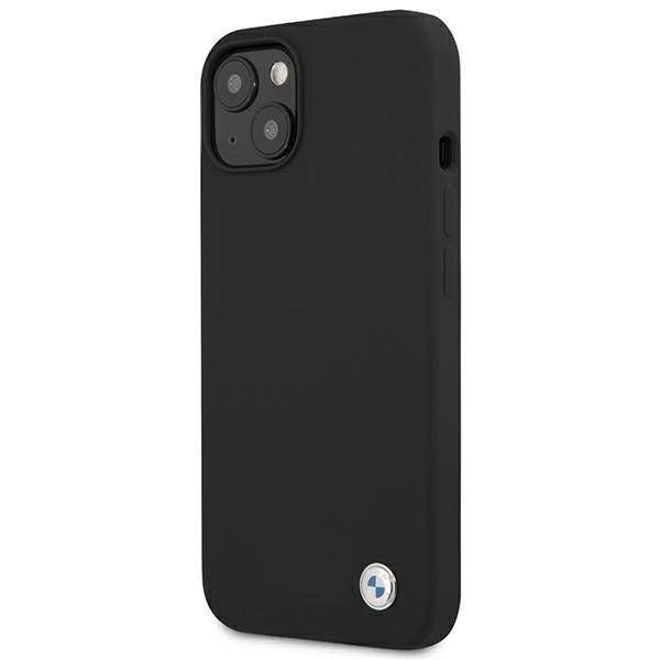 Coque BMW iPhone 13 mini 5,4" noir hardcase Silicone Signature