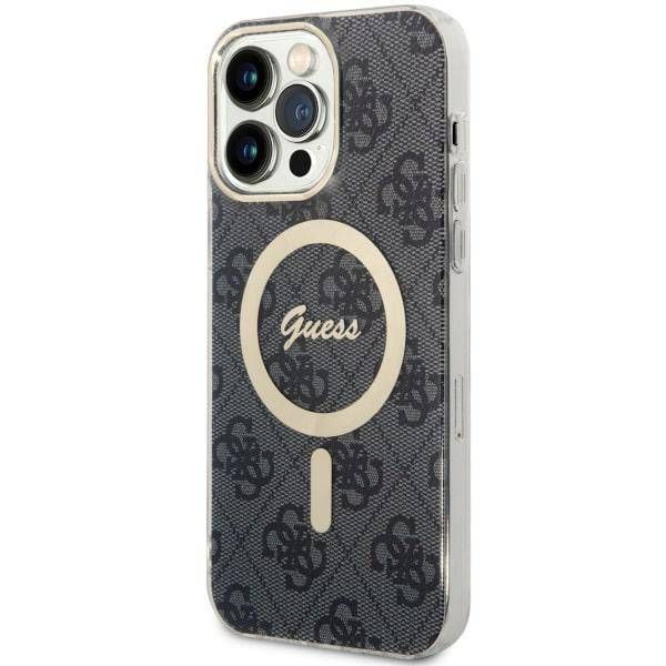 Coque Guess  iPhone 14 Pro Max 6.7" noir hardcase 4G MagSafe