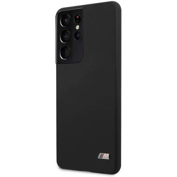 Coque BMW Samsung Galaxy S21 Ultra G998 noir Silicone M Collection