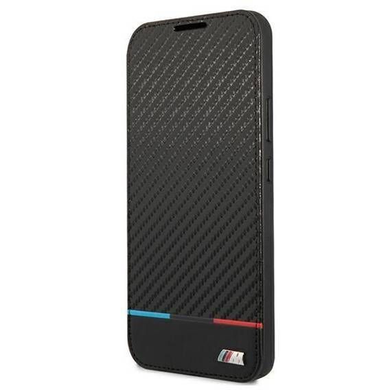 Case BMW Samsung Galaxy S22 S901 black bookcase M Collection Triangles