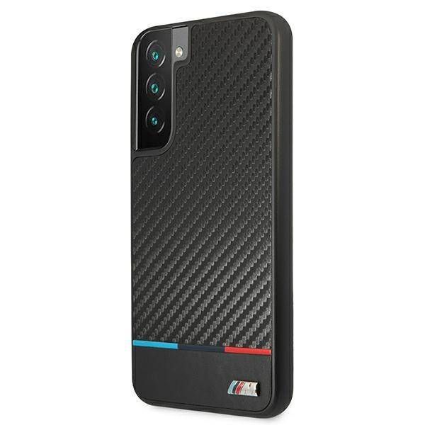 Case BMW Samsung Galaxy S22+ S906  black M Collection Triangles