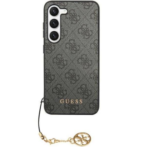 Coque Guess Samsung Galaxy  S24 Ultra S928 noir hardcase 4G Charms Collection