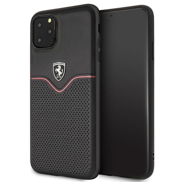 Coque Ferrari Hardcase FEOVEHCN65BK iPhone 11 Pro Max black Off Track Victory