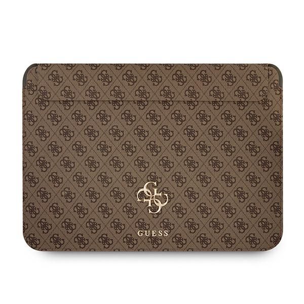 Housse Guess GUCS13G4GFBR 13" marron 4G Big Logo
