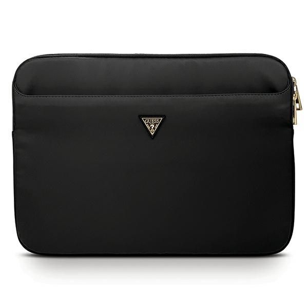 Housse Guess GUCS13NTMLBK 13" noir Nylon Triangle Logo