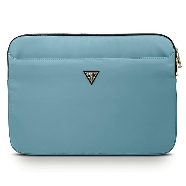 Housse Guess GUCS13NTMLLB 13" bleu Nylon Triangle Logo