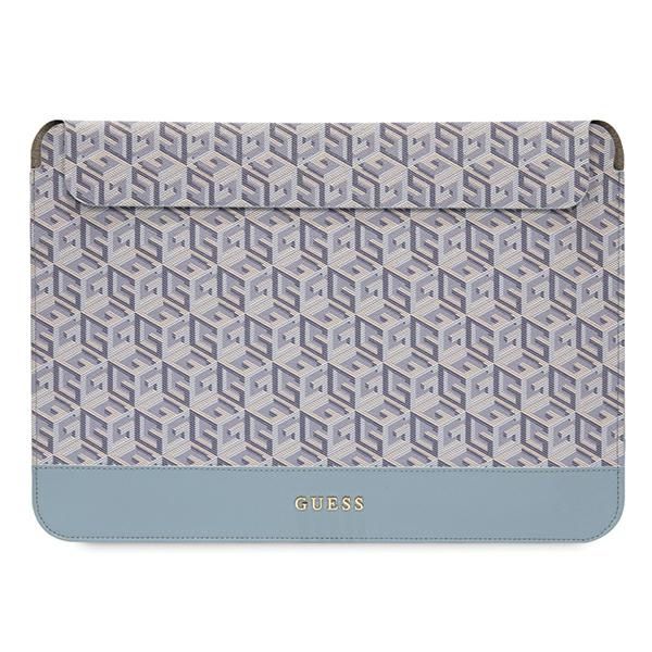 Housse Guess GUCS14HGCFSEB 14" bleu GCube Stripes