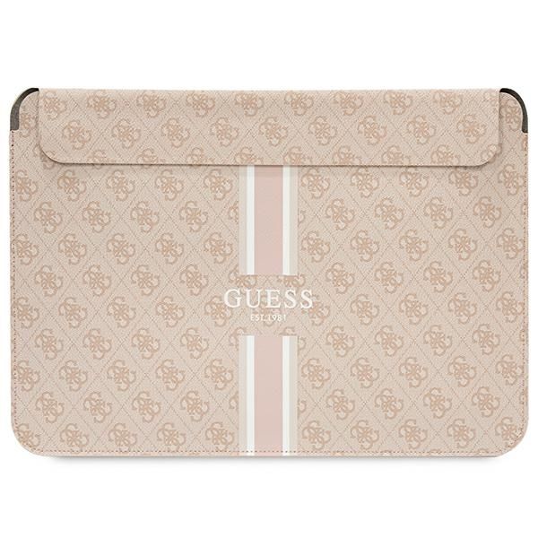 Housse Guess GUCS14P4RPSP 14" rose 4G Printed Stripes