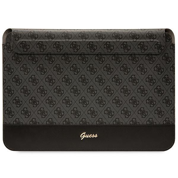 Housse Guess GUCS14PS4SGK 14" noir 4G Stripe Metal Logo