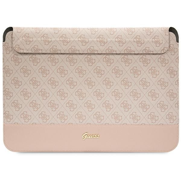 Housse Guess GUCS14PS4SGP 14" rose 4G Stripe Metal Logo