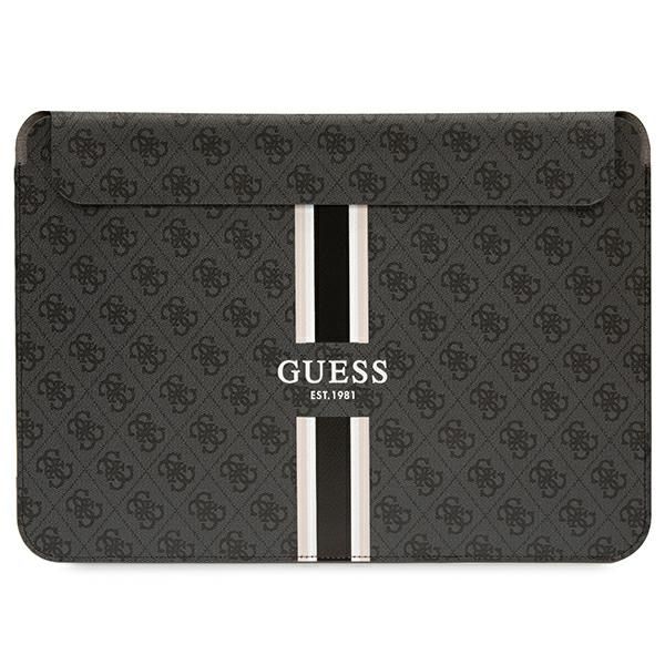 Housse Guess GUCS16P4RPSK 16" noir 4G Printed Stripes
