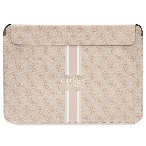 Housse Guess GUCS16P4RPSP 16" rose 4G Printed Stripes