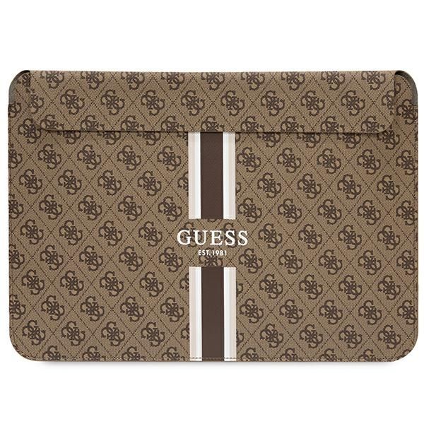 Housse Guess GUCS16P4RPSW 16" marron 4G Printed Stripes