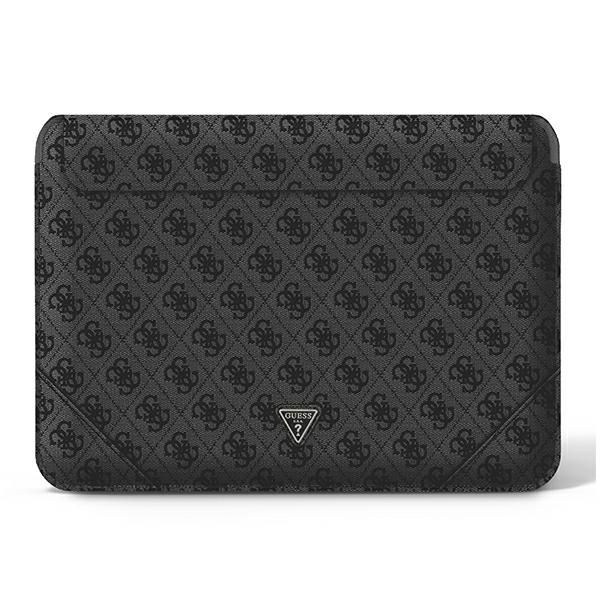 Housse Guess GUCS16P4TK 16" noir 4G Uptown Triangle logo
