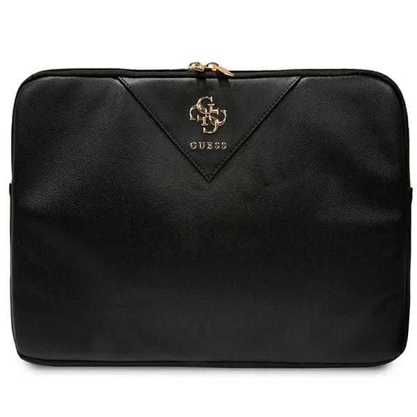 Housse Guess GUCS16ZPGSTEGK 16" noir Triangle 4G