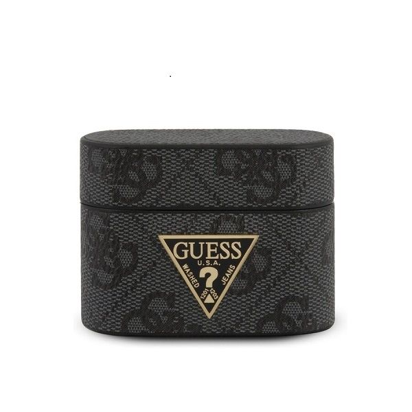 Coque Guess GUACAPVSATML4GG AirPods Pro cover grey 4G Collection
