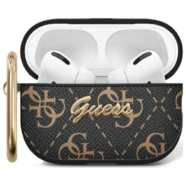 Coque Guess GUAP2PG4GPK AirPods Pro 2 (2022/2023) cover black 4G Hook