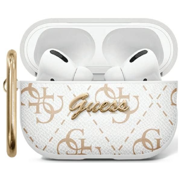 Coque Guess GUAP2PG4GPH AirPods Pro 2 (2022/2023) cover white 4G Hook