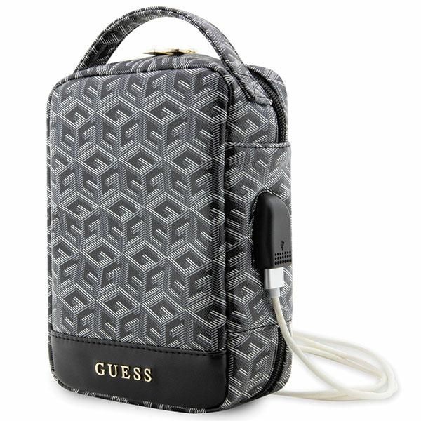 Sac Guess GUHBHGCFSEK Organizer noir GCube Stripe