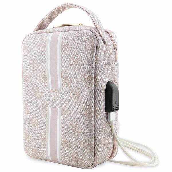 Sac Guess GUHBP4RPSP Organizer rose 4G Printed Stripes