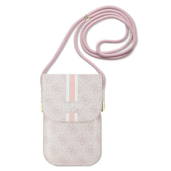 Pochette Guess GUOWBP4RPSP rose 4G Stripes