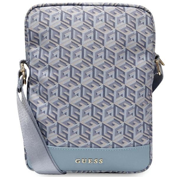 Sac Guess GUTB10HGCFSEB 10" bleu GCube Stripe Tablet