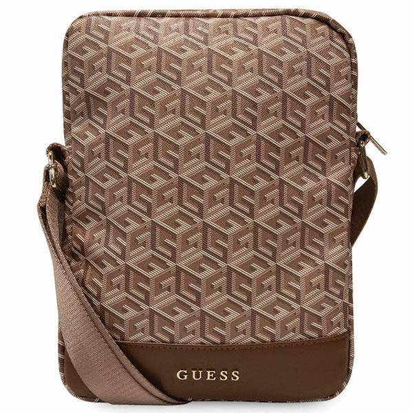 Sac Guess GUTB10HGCFSEW 10" marron GCube Stripe Tablet