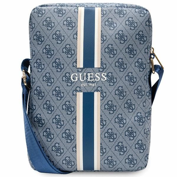 Sac Guess GUTB10P4RPSB 10" bleu 4G Stripes Tablet