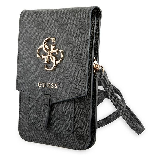 Pochette Guess GUWBG4GFGR gris 4G Big Logo