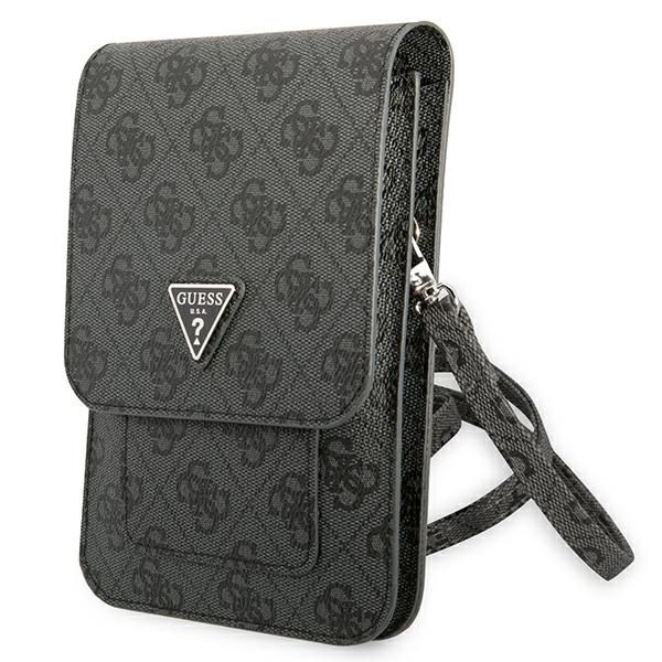 Pochette Guess GUWBP4TMGR noir 4G Triangle