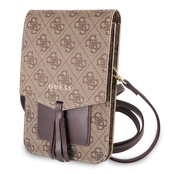 Pochette Guess GUWBSQGBE marron 4G