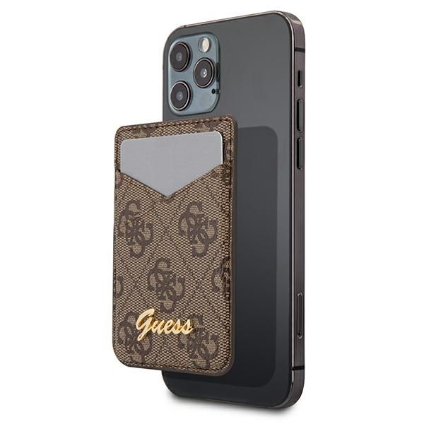 Portefeuille Guess GUWMS4GTLBR MagSafe 4G marron