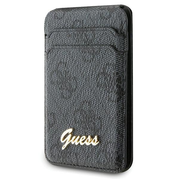 Portefeuille Guess Stand GUWMSHG4SHK noir MagSafe 4G Classic Logo